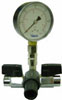 Dual Outlet Pump Adaptor with Pressure Gauge