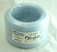 Reinforced PVC Hose - 6mm (1/4")